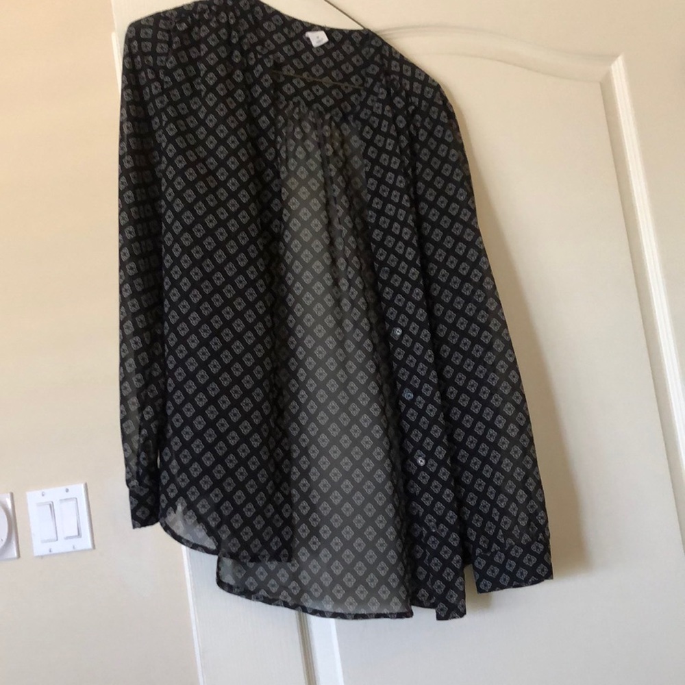 Long sleeve blouse